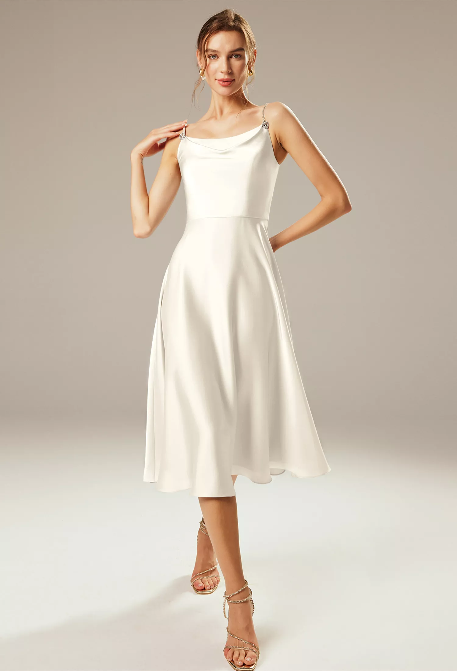 AW Marin Ivory  Spring Wedding Guest Dresses